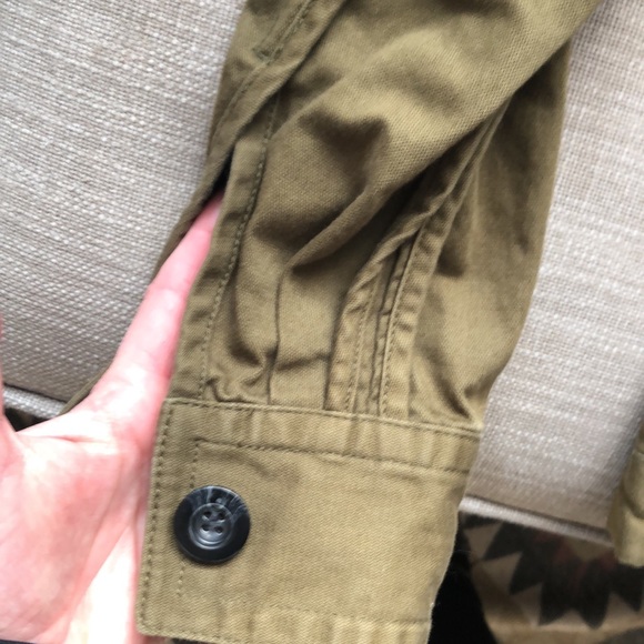 Diesel Moto Jacket shacket - army green - Picture 6 of 6